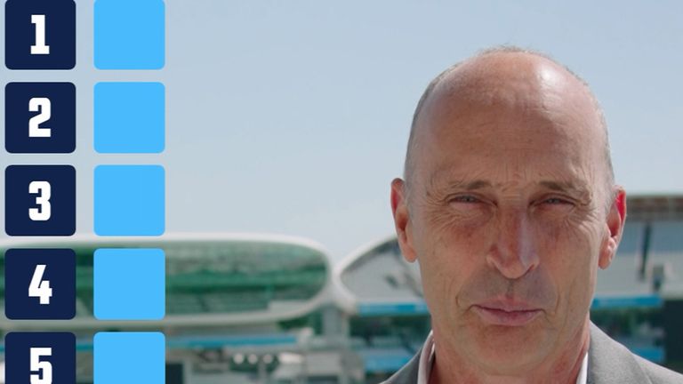 Nasser Hussain CWC best XII 