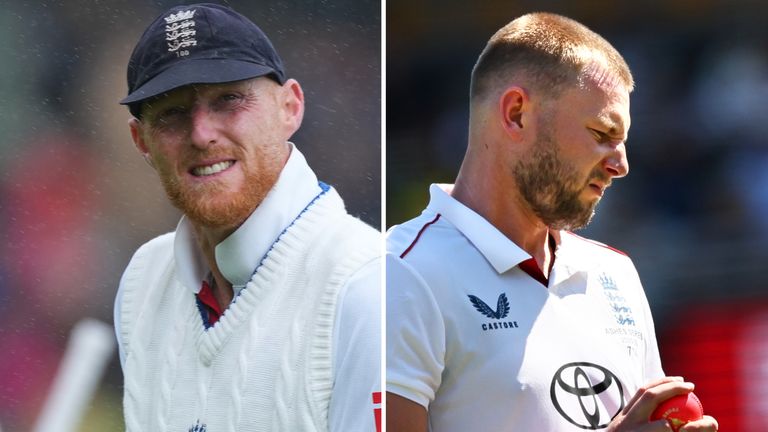 Ben Stokes and Gus Atkinson