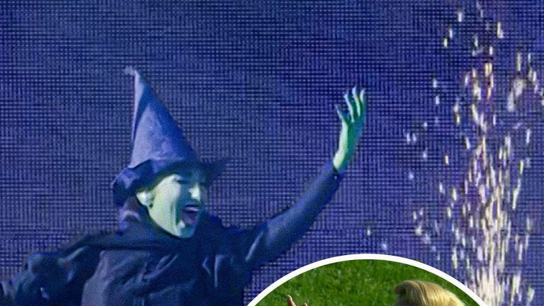 Wicked opening ceremony T20 women's cricket world cup 