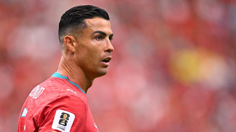 Cristiano Ronaldo missed two huge opportunities to give Portugal the win against DR Congo