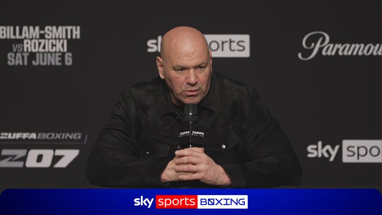 Dana White presser