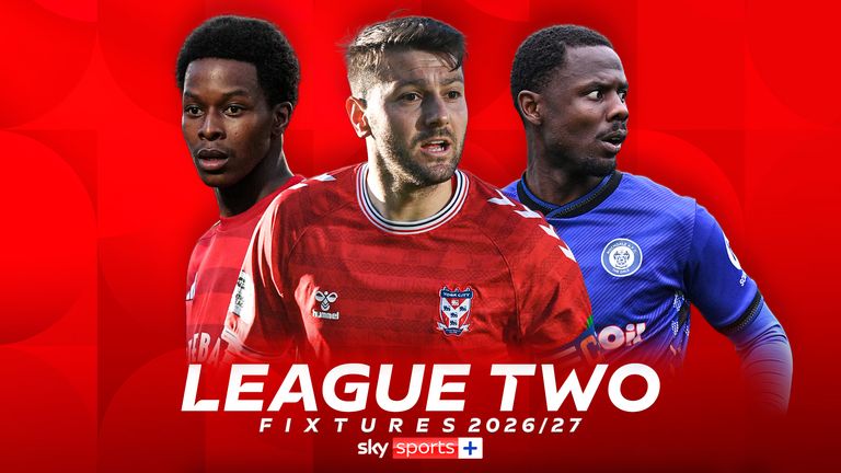 EFL League Two Fixtures 2026/27 - credit PA/Getty