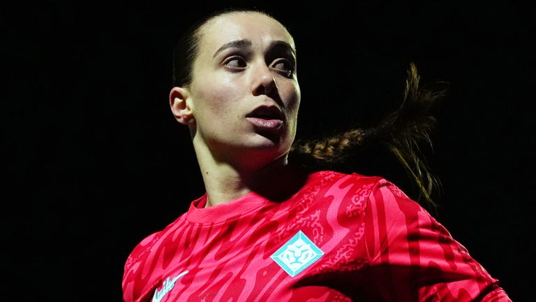 London City Lionesses goalkeeper Elene Lete