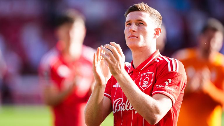 Man City have seen a bid for Elliot Anderson turned down by Nottingham Forest