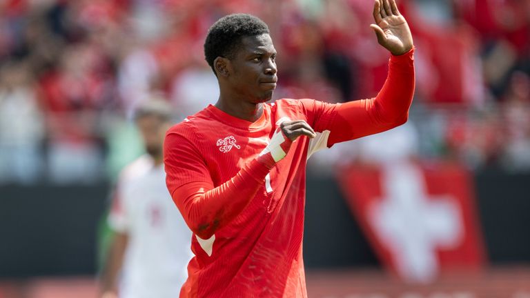 Switzerland's Breel Embolo has been denied entry into the US