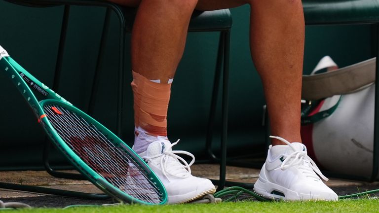Emma Raducanu's Wimbledon fitness is in doubt