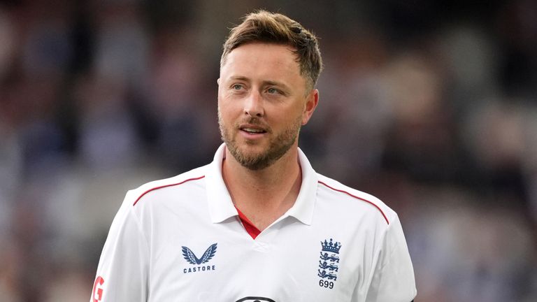 England bowler Ollie Robinson faces a fitness battle ahead of the second Test vs New Zealand