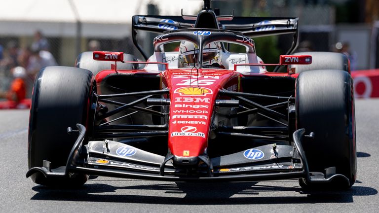 Charles Leclerc at the 2026 Monaco GP (Photo by Bob Kupbens/Icon Sportswire) (Icon Sportswire via AP Images)