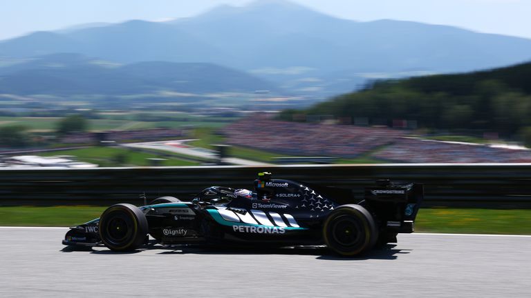 Kimi Antonelli at the Austrian GP
