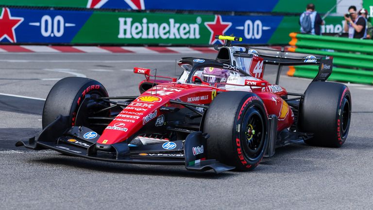 Lewis Hamilton at the Monaco Grand Prix (Photo by: Carabelli/picture-alliance/dpa/AP Images)