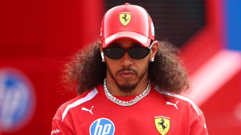 Lewis Hamilton at the Circuit de Barcelona-Catalunya GP (Photo by Marco Canoniero/LightRocket via Getty Images)