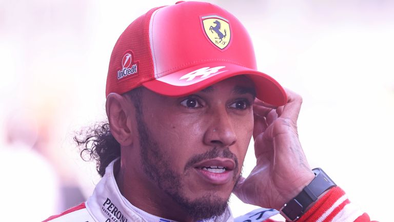 Lewis Hamilton at the Circuit de Barcelona-Catalunya (Photo by Joan Valls/Urbanandsport/NurPhoto)