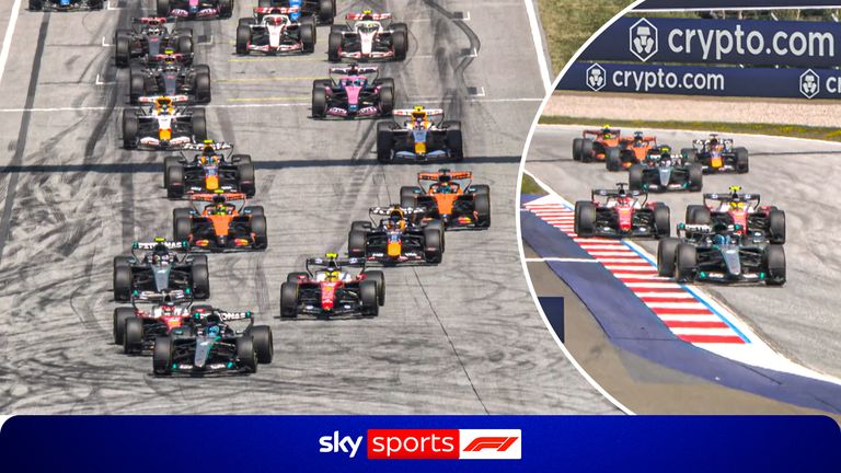 Austrian GP: Hamilton takes second as Verstappen overtakes Leclerc for third!