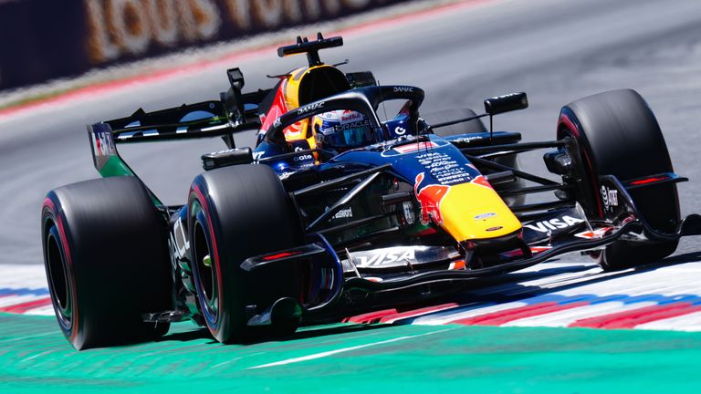 Max Verstappen at the Barcelona-Catalunya Grand Prix (PA)