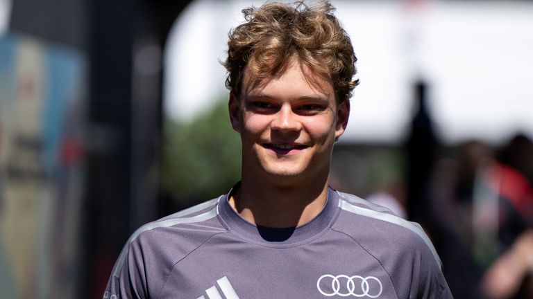Paul Aron impressed for Audi in first practice (Memmler/picture-alliance/dpa/AP Images)