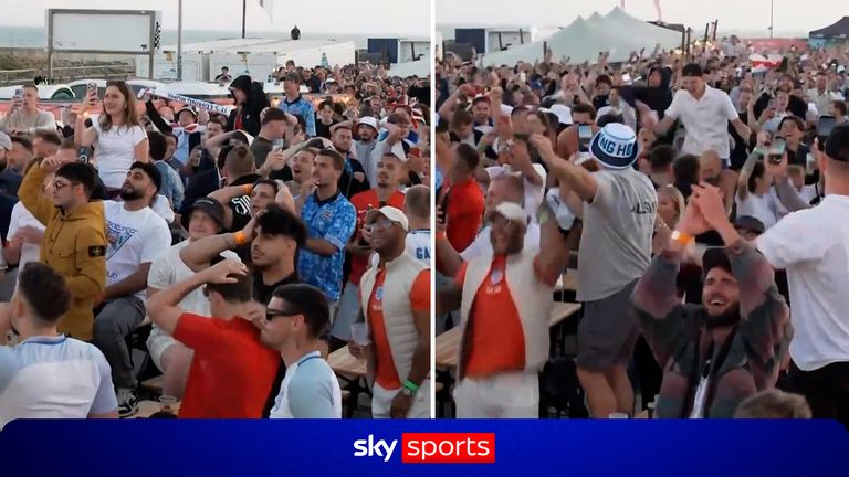 England fans World Cup