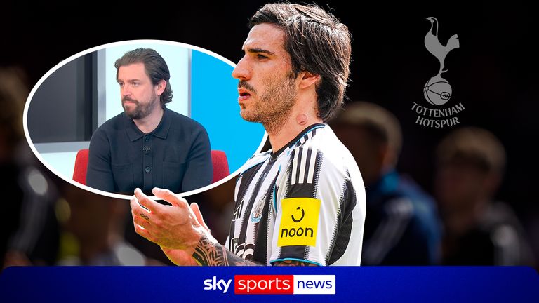 Tottenham's £80m bid rejected by Newcastle for Italy midfielder