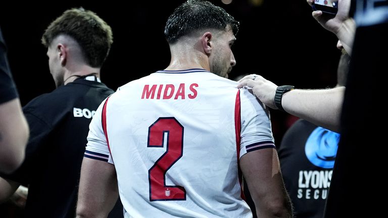 Misfits Boxing: Tommy Fury beats former Worlds Strongest Man Eddie Hall by majority decision and reveals name of newborn son