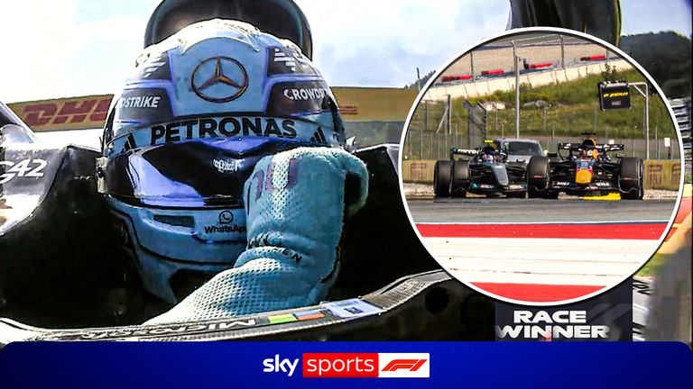 George Russell took his second win of the season at the Austrian GP, as Max Verstappen held Kimi Antonelli for second.