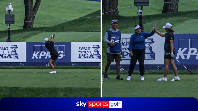 Golf: Shannon Tan hits a hole-n-one at the KPMG Women's PGA Championship