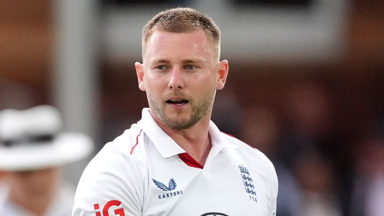 Gus Atkinson, England men's Test cricket (PA Images)