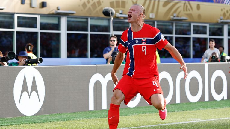 Erling Haaland was among the goals