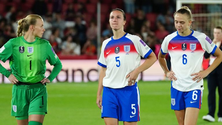 Sarina Wiegman has called for a response after England suffered their worst defeat since 2009 against Spain