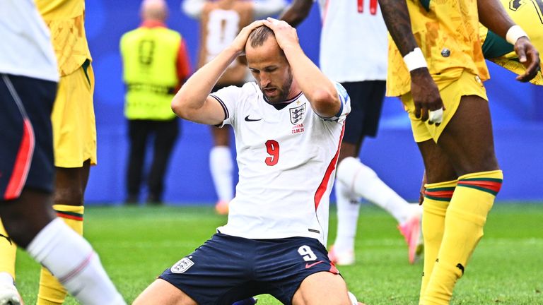 England were denied a victory in their second group game for the fourth successive tournament by a dogged Ghana side