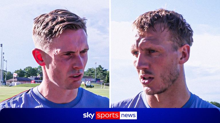 Henderson, Burn - England World Cup