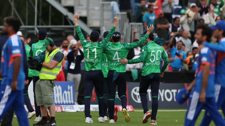 It was a first-ever series win for Ireland over India in any format