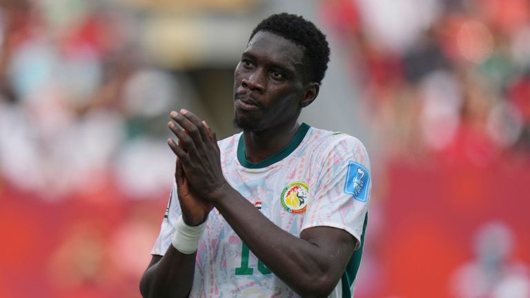 Ismaila Sarr scored his third goal of the tournament