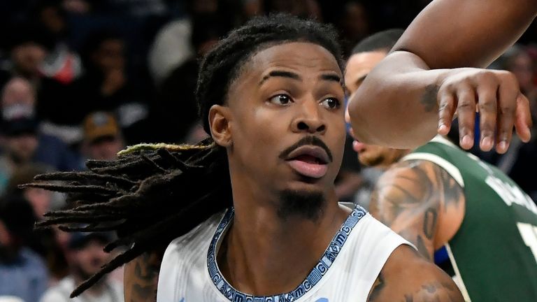 Morant was drafted to the Grizzlies in the 2019 NBA draft