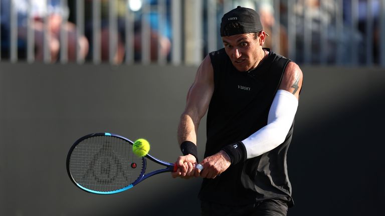 Draper garantiu uma vaga nas quartas de final do evento preparatório de Wimbledon com uma vitória por 7-5 e 6-4