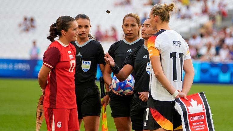 Jessie Fleming captained Canada at the 2024 Olympics in Paris