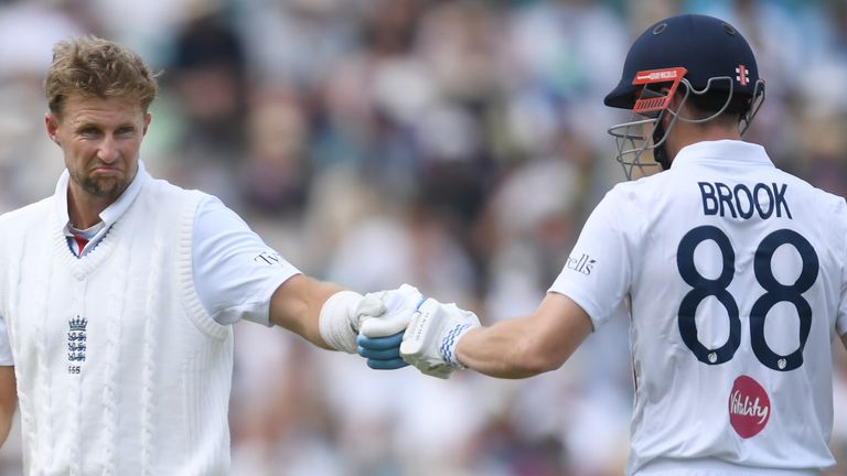 Joe Root and Harry Brook