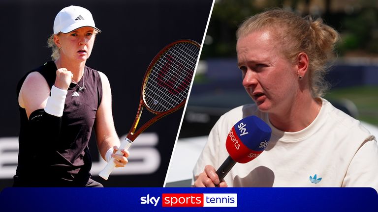 Francesca Jones looks ahead to Wimbledon and is hopeful that she can transform her grass form for a strong tournament after eye-catching performances on different surfaces.