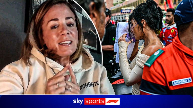 F1: David Croft shares hilarious response to Kim Kardashian nabbing a towel in Monaco!