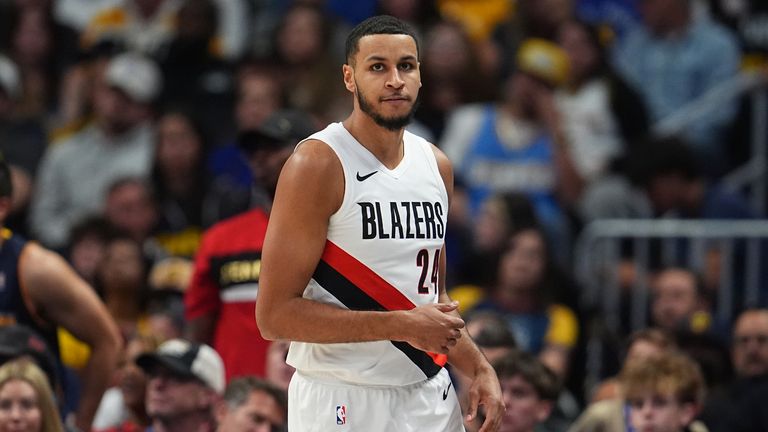 Kris Murray joined the Blazers in the 2023 NBA draft 