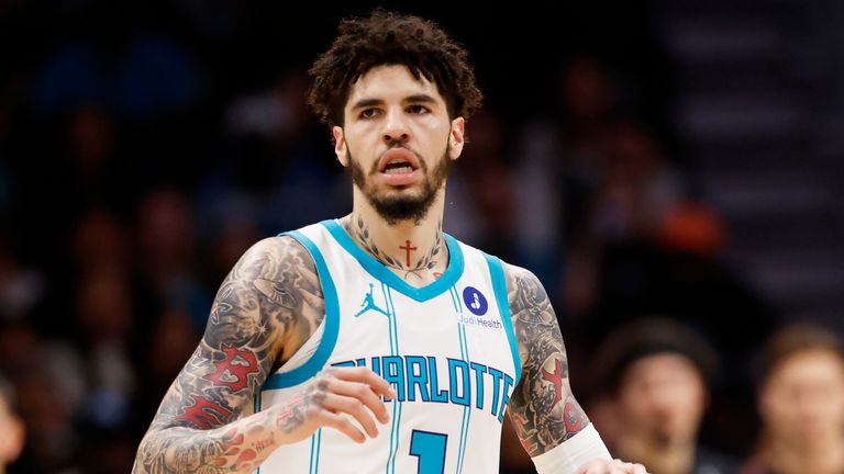 Charlotte Hornets guard LaMelo Ball (Associated Press)