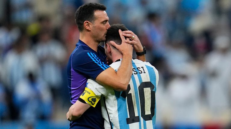 The bond between Lionel Scaloni and Lionel Messi is key for Argentina