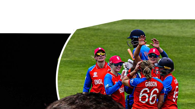 Luke Littler shares a good luck message with the England Women's cricket team.