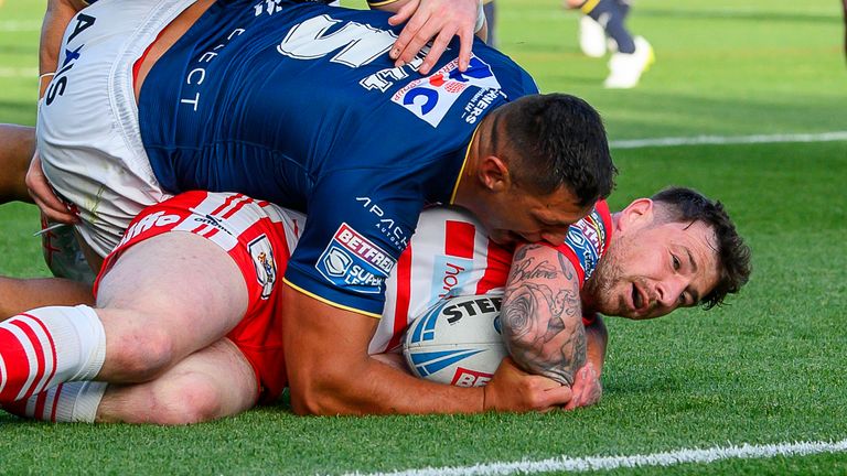 Percival's Saints career spanned 14 Super League seasons