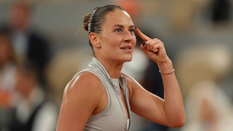 Ukraine's Marta Kostyuk 