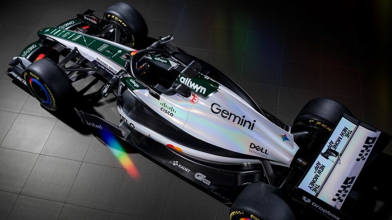 McLaren's special Silverstone livery
