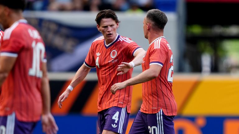 Scott McTominay and Lawrence Shankland scored first half goals against Bolivia 