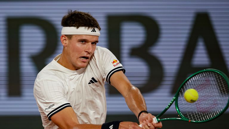 Jakub Mensik is through to the French Open semi-finals for the first time in his career