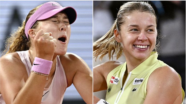 Mirra ‌Andreeva and Maja Chwalinska: French Open final