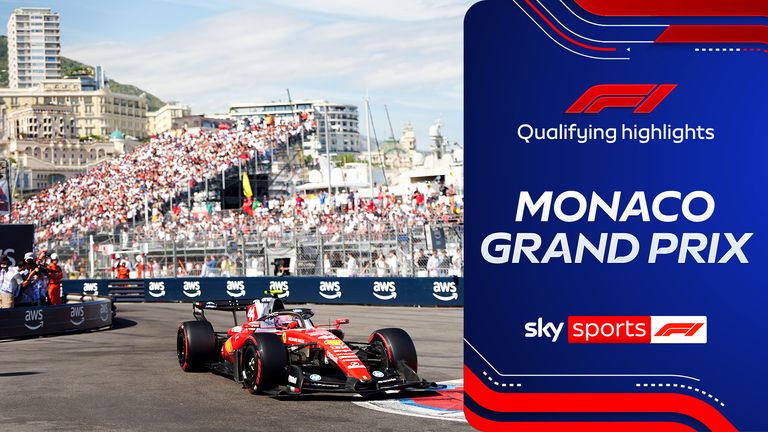 SKY SPORTS
MONACO
QUALIFYING
FORMULA ONE