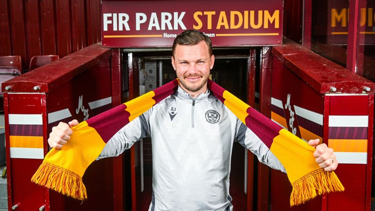 Alfred Johansson in Motherwell's new manager