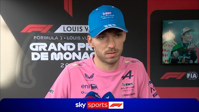 Alpine's Pierre Gasly finished third on the track but was given a 10-second time penalty for speeding in the pitlane.